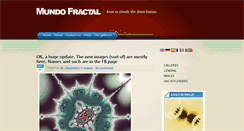 Desktop Screenshot of mundofractal.net